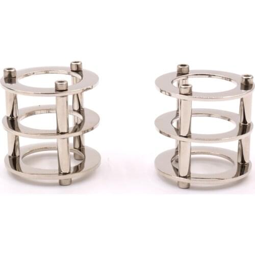 1pcs 43X40MM Vacuum Tube Guard Protector Cover HIFI Vintage Audio AMP DIY Chrome Plated For 12AX7 12AT7 ECC83 6922 5687