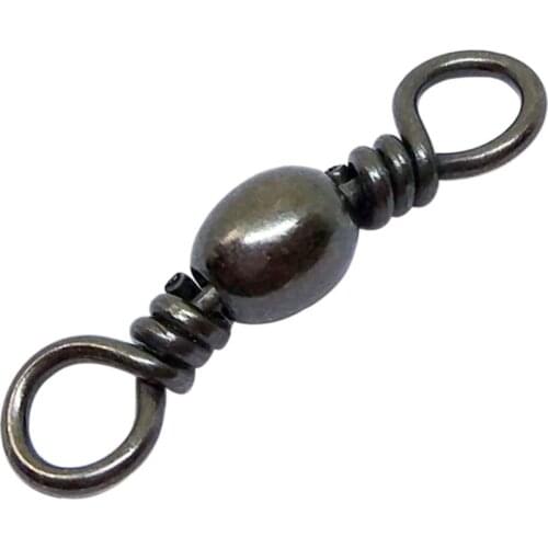 1000pieces /lot Barrel swivels brass fishing accessories fishing swivels solid rings connector Fishing tackle