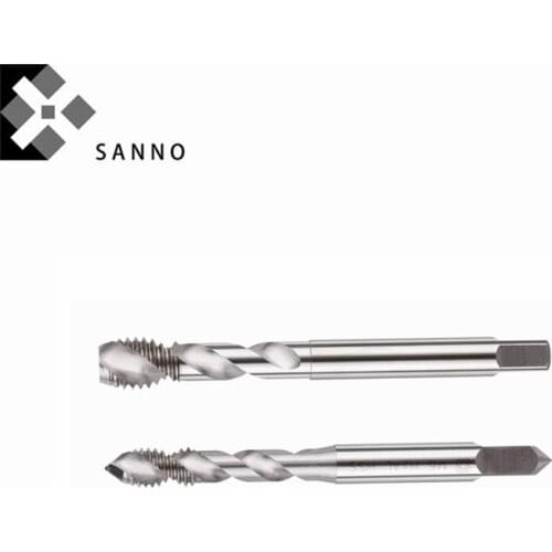 HSS Spiral Flute Macine Tap M2 M2.5 M3 M4 M5 M6 M8 M10 M12 screw thread tap for Aluminium tools