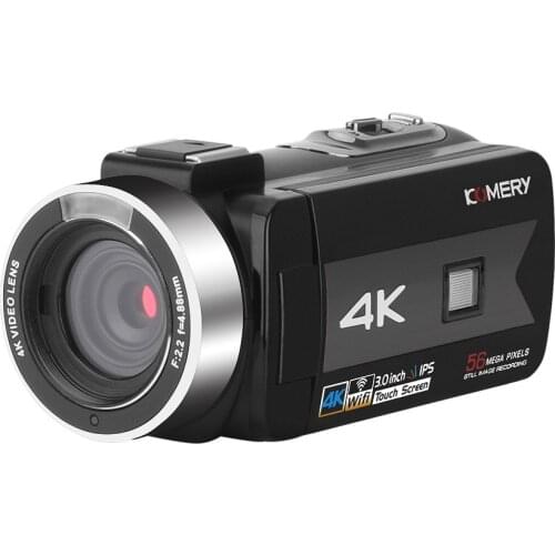 Digital Video Camera 4K Camcorder Professional 56MP WiFi Night Vision Touch Screen Vlogging Camera Filmadora for YouTube Blogger