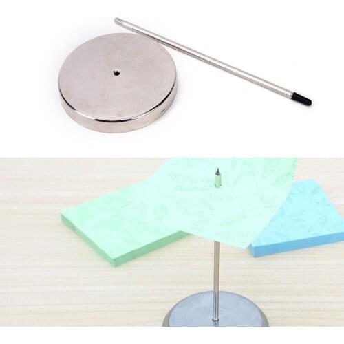 High quality Stainless Steel Straight Rod Paper Memo Holder Spike Stick for Bill Receipt kitchen Accessories