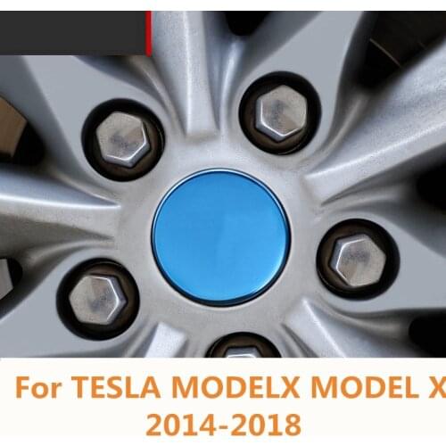 For TESLA MODELX MODEL X 2014-2018 Car wheel stainless steel tire cover arch protector rim center decorative cover Accessories