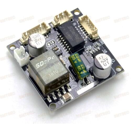 IEEE802.3af PoE Board 38X38mm 20W (12V/2A) POE Module For SMTSEC CCTV IP Security Board Camera Module POE-2A