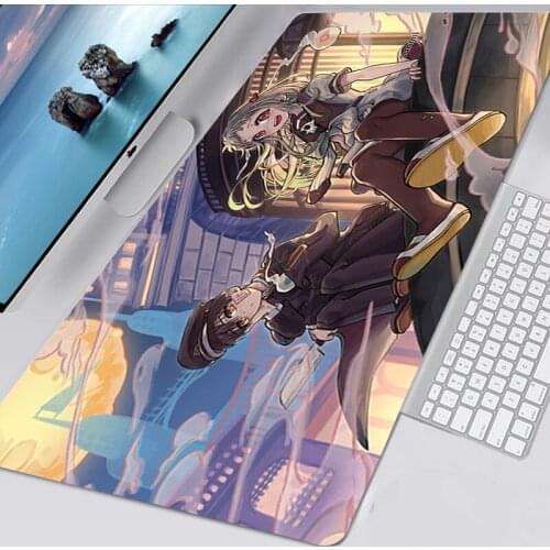 Jibaku Shounen Hanako-kun Mausepad Kawaii Gaming Accessories Non-slip XXL Mouse Pad Gamer Mausepad Keyboard Mat Tapis De Souris