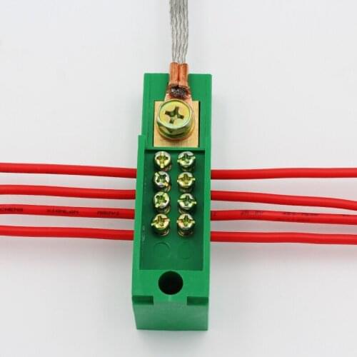 1 In 8 Out Junction Box Household Distribution Box Terminal Distributor Terminal Block