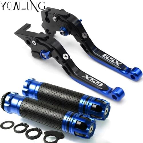 Motorcycle Brake Clutch Levers Handlebar Hand Grips For SUZUKI GSX600 GSX750 KATANA 1998-2006 1999 2000 2001 2002 2003 2004 2005
