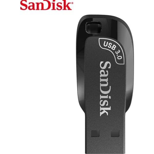 100% Original SanDisk USB 3.0 USB Flash Drive CZ410 32GB 64GB 128GB 100MB/s Pen Drive Memory Stick Black U Disk Mini Pendrive