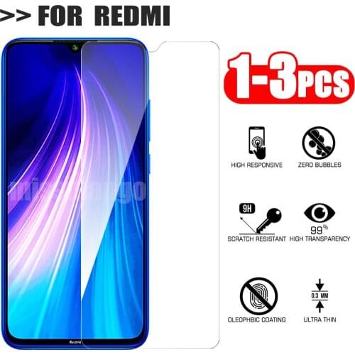 1-3 PCS Tempered Glass for Redmi Note 8 Screen Protector for Xiaomi Redmi Note 8 Pro Glas Film for Xiaomi Redmi Note 8T Glass