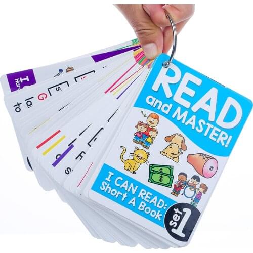 107 Groups/set English Phonics Flash Cards Kids Montessori Learning Educational Toys For Children Teaching Aids Baby Card