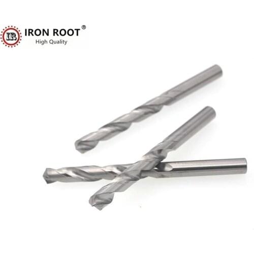 1P 55° CNC Lathe Too Aluminuml Solid Carbide Drill Bit 18mmx60x100 /18.5mm / 19mm / 19.5mm / 20mm Straight Shank Twist Drill Bit