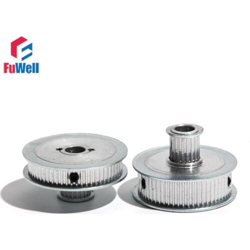 2GT Double Head Timing Pulley 20T 60T 6/8mm Bore Toothed Belt Pulley 2mm Teeth Pitch 20Teeth 60Teeth Transmisson Pulley