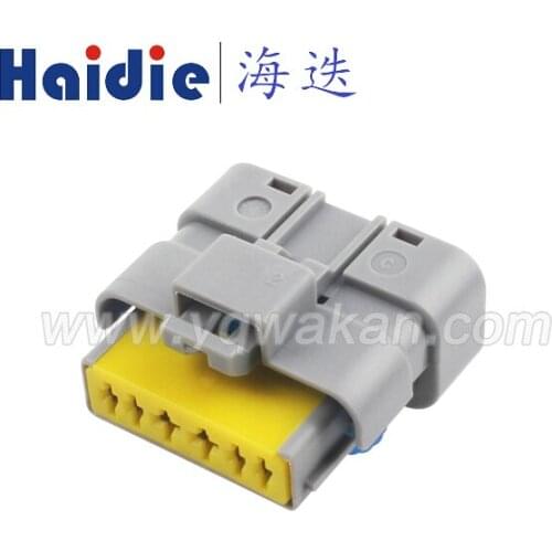 Free shipping 5sets 6pin Auto electric housing sensor plug wiring waterproof cable connector 211PC06958049