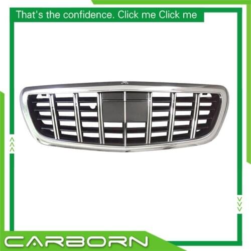 For-Mercedes-Benz S-class W222 2013-on for-Brabus Style Black Front Racing Grille