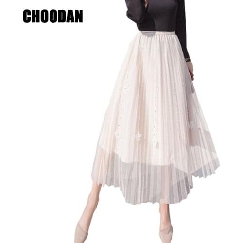 Женские юбки макси CHOODAN China At AliExpress