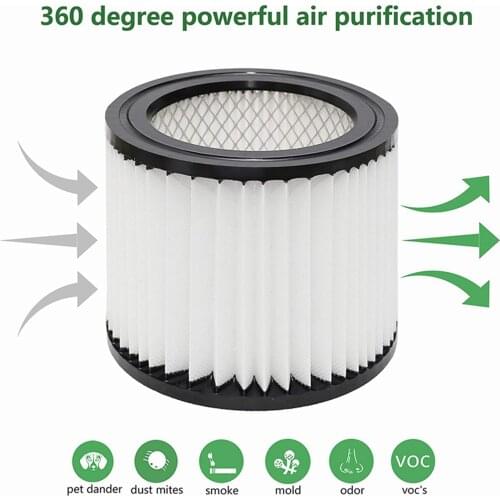 Vacuum Cleaner Cartridge Filter High Absorption for Shop Vac 90398 Vacuum Cleaner Replacement Home Cleaning Dust Collector