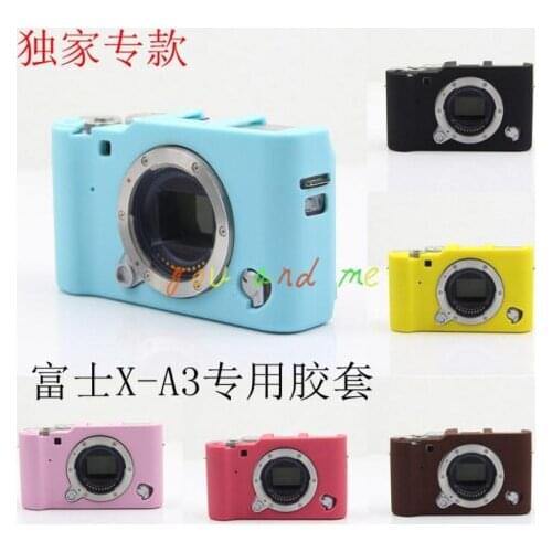 Nice Protective Body Cover Case for Fuji Fujifilm XA3 XA-3 XA10 XA-10 Soft Silicone Camera Bag for Fuji XA3 XA10 Mirrorless Sys