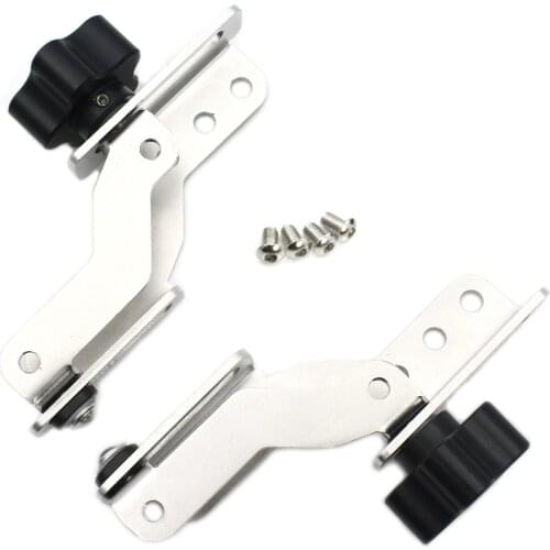 Stainless Steel Adjustable Windshield Windscreen Holder Bracket Für Suzuki V Strom DL 1000 2014-2019