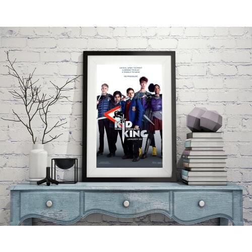 L0188 The Kid Who Would Be King Movie Silk Fabric Poster Art Decor Indoor Painting Gift