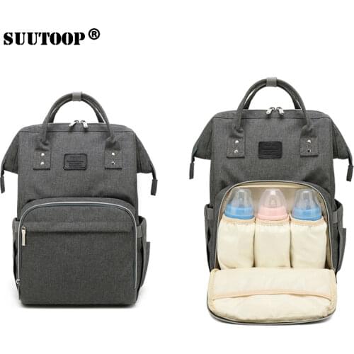 Fashion Mummy Maternity Nappy Bag Large Capacity Nappy Bag Travel Backpack Nursing Bag for Baby Care Womens Fashion Bag