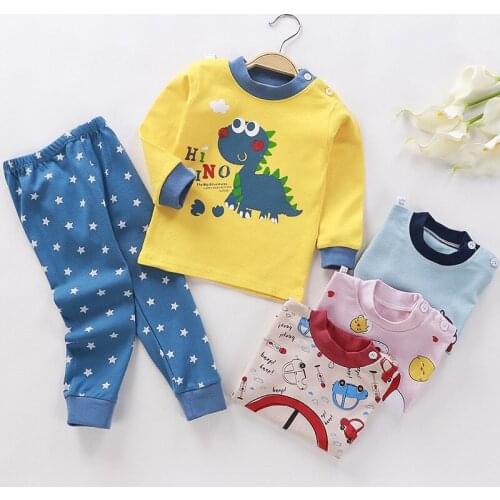 Autumn Clothes Children Sets 1 2 3 4 Year Old Kids Suits Girls Long Sleeve Tops Trousers 2 Piece Set Girls Boutique Outfits