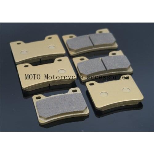 Front & Rear Motorcycle Brake Pads For Yamaha V-MAX 12 1993-2003 FZR 600 90-93 FZR 600 R 94-95 TDM 850 96-2000 2001 Brake Pads