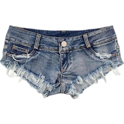 Sexy Vintage Mini Jeans Shorts Hot Cowboy Hole Sexy Club Party Bottom Bikini Denim Shorts