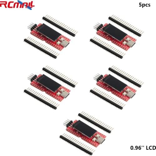 5pcs Sipeed Longan Nano RISC Board with 0.96'' LCD GD32VF103CBT6 MCU Microcontroller Development Board