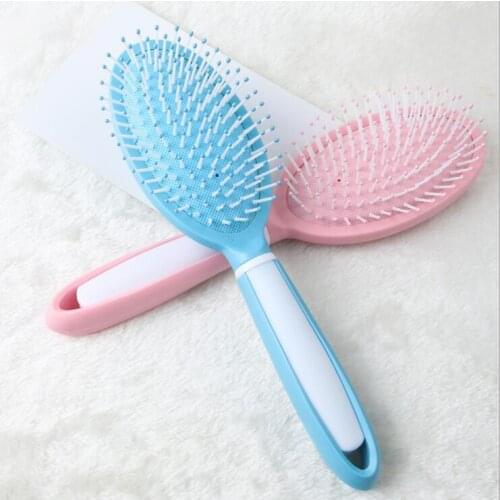 Hairbrush tangle Women Female Hair Scalp Massage Comb Bristle Nylon Hairbrush Wet Curly Detangle Hair Brush for Salon