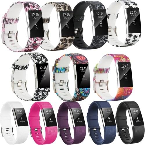 Honecumi For Fitbit Charge 2 Wristband Watch Band Wrist Strap Smart Bracelet Sport Belt Strap For Fit bit Charge 2 Accessories
