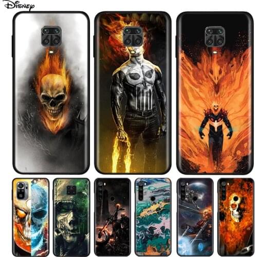 Silicone Cover Ghost Rider 2 For Xiaomi Redmi Note 10 10S 9 9C 9S Pro Max 9T 8T 8 7 6 5 Pro 5A 4X 4 Phone Case