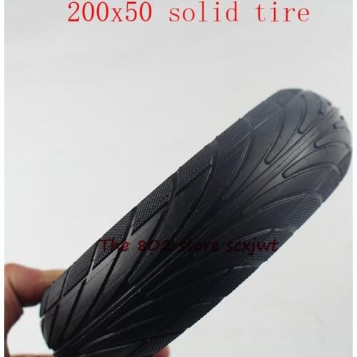 8 Inch Scooter Solid Tire 200x50 tyre 200*50 tubeless tyre For Xiaomi Ninebot ES1 ES2 Electric Scooter Kickscooter Skateboard