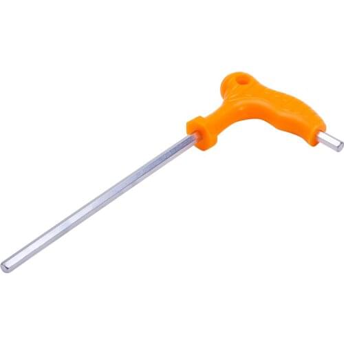 1Pcs Utoolmart Steel Wrench T-type Allen T Handle Hex Key Set Hand Tool orange Special Hand Tools Home Repair Tools