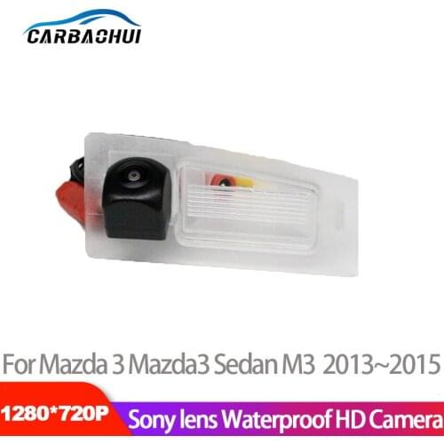 Car wireless Rear View Camera For Mazda 3 Sedan M3 2013 2014 2015 CCD HD Night Vision Waterproof high quality
