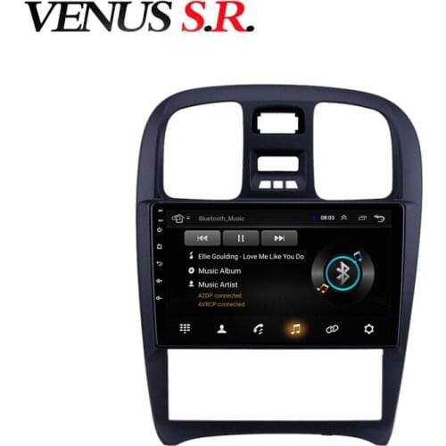 VenusSR Android 9.1 Car DVD Player GPS Navigation Multimedia For Hyundai Sonata 2002-2009 radio car stereo bluetooth wifi