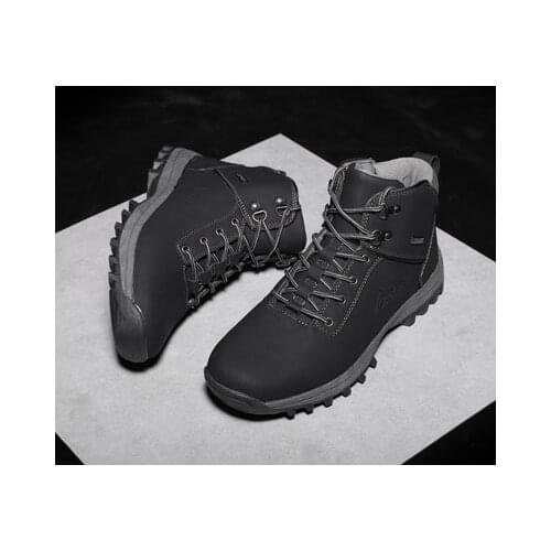 Unisex autumn winter fashion hiking shoes lovers super quality snow shoes men women non-slip walking trekking climbing shoes