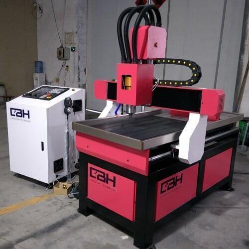 Cast Steel High Z Axis 6090 ATC Cnc Router for Small Business Nc-studio Control Mini Home Cnc Woodworking Machine