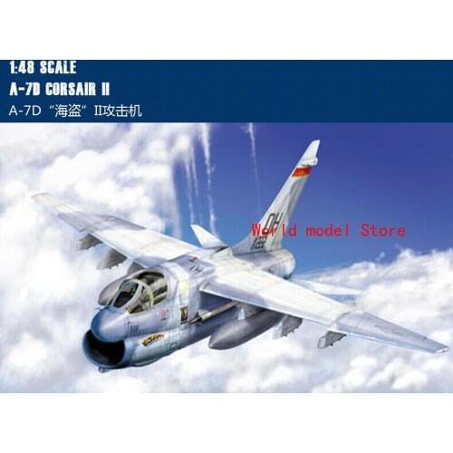 Hobbyboss 1/48 80344 A-7D Corsair II Plastic Model Building Kit
