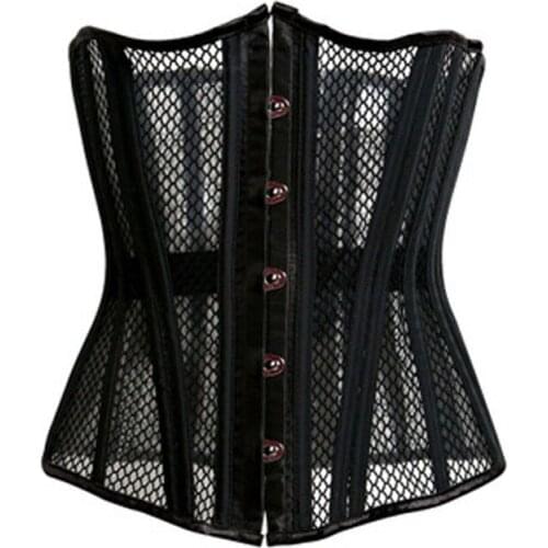 Corset waist trainer corset Corset steampunk gothic waist trainer sexy corselet Bustier waist trainer steel boned corset