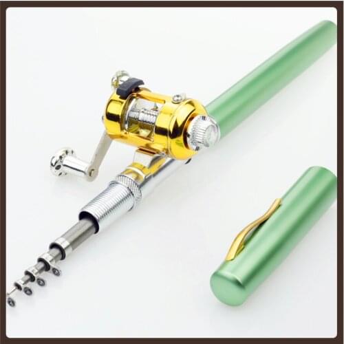Mini Travel Fishing Pole Pen Telescopic Solid Portable Pocket Ultra Light Winter Feeder Rod Fishing Varas De Pesca Saltwater Rod
