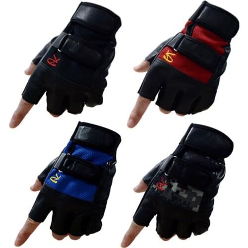 Outdoor Cycling Gloves Open Finger Gloves Weight Lifting Gym Cycling Sport Fitness Bicycle riding hand cover Equipment