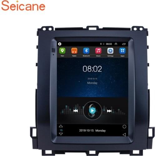 Seicane Android 9.1 9.7 inch Ram 2G Car GPS Navigation Radio Stereo Player For Toyota Prado 2002-2009 support 4G TPMS Carplay