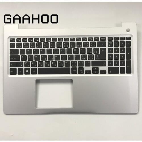 Brand new original laptop CS CZ SK keyboard for DELL INSPIRON15-5000 5570 5575 palmrest assembly CS CZ/SK keyboard SLIVER