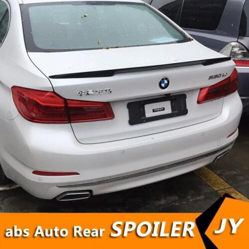 For G30 G38 Spoiler Carbon Fiber Material 2017-2019 P4 dJKS Performance Style Spoiler For BMW M5 520 525 528 535 Spoiler