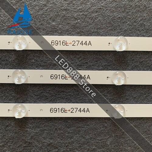 15 PCS/lot 8LED LED Backlight strip For LG 43UH620V 43UH610T 43UH610A 43UH6100 43UH630V 43UH603V 6916L-2744A AGF9046801