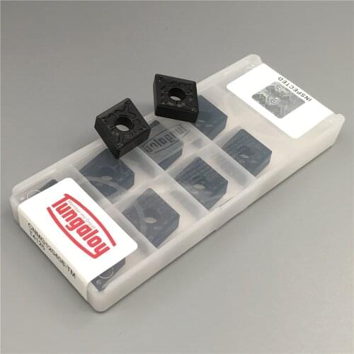 10pcs Tungaloy CNMG120408 TM T4125 cutter for machine type External Turning cutter CNMG 120408 TM CNC Carbide Insert For steel