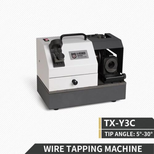 TX-Y3C Wire Tap Grinding Machine Grind 2-blade 3-blade 4-blade Screw Taps Precise Grinding Machine 220V Drill Grinder Machine