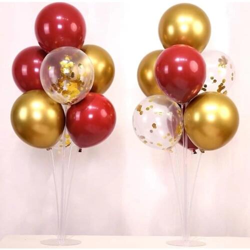 Balloon table floating bracket company anniversary high-end decoration birthday party decoration wedding column guide sign