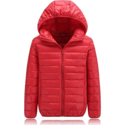 Winter and winter new childrens clothesthin childrendown jacke big boywarm hat boygirlshort coat
