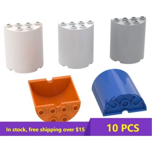 10PCS Bricks Compatible Assembles Particles 20430/6259/6218 2x4x4 For Building Blocks Parts enlighten Educational High-Tech Toys