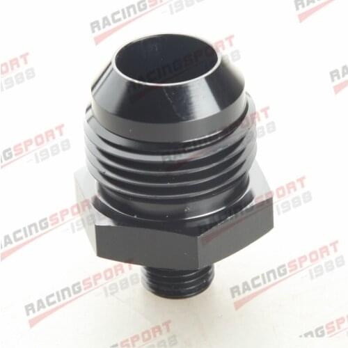 -12 AN 12AN AN12 Male Flare To M14x1.5 Metric Straight Fitting Black/BLUE